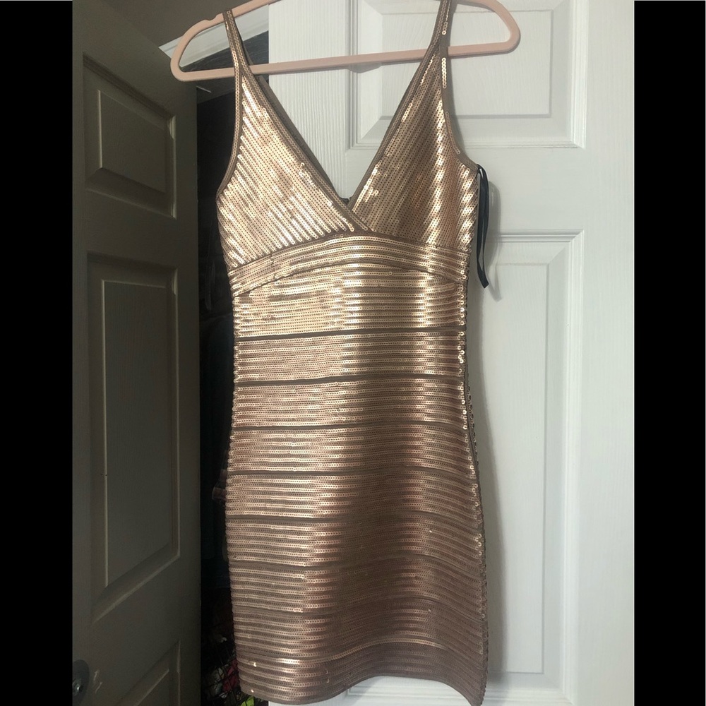 Sequin mini dress